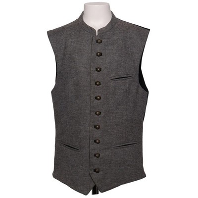 Gottseidank, Outdoor Weste, Herren, Größe: 44, Grau, Polyester/Viskose #4TS