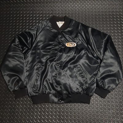 Vintage Westark USA A&W Satin Varsity Bomber Jacket Size Large