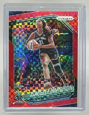 Isabelle Harrison 2025 Panini WNBA Prizm #12 Red Pulsar /299