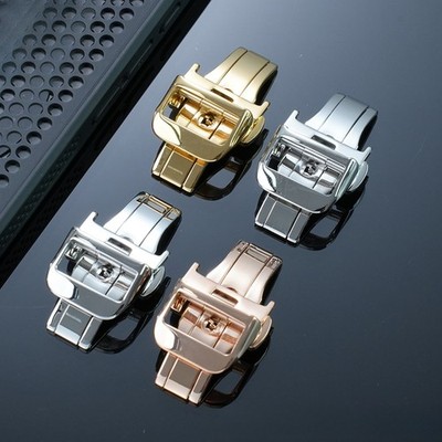 Stainless Steel Watchbuckle Folding Clasp for Jaeger-LeCoultre Master Moonphase 