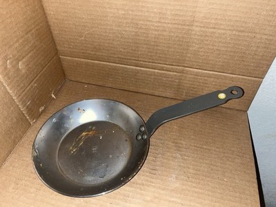 De Buyer MINERAL B Carbon Steel 8'' Omelette Pan Made in France(B)