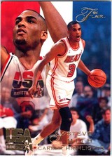 Steve Smith 1994 Flair USA Basketball #90 Dream Team II Atlanta Hawks