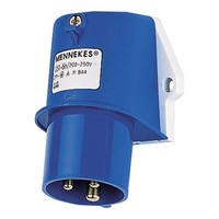 Mennekes Wandstecker Ta 16A,3P,6H,230V,Ip44 844