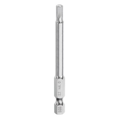 4mm (H4) Hex Head Wrench Drill Bit 3'' Long Magnetic Screwdriver Bits