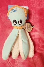 Vibrant Life Cozy Buddy Octopus Dog Toy Chew Level 3 Mod. Small - Many Squeakers