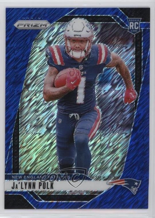 2024 Panini Prizm Rookies Blue Shimmer 23/25 Ja'Lynn Polk #339 Rookie RC yq2