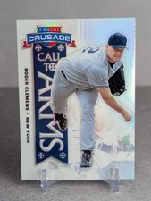 2025 Panini Crusade Roger Clemens Call To Arms Silver Prizm