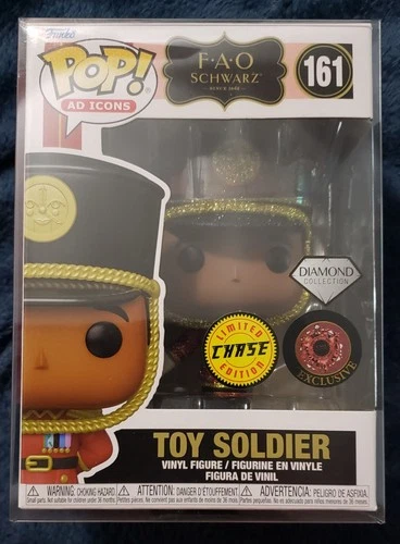 Funko POP! - AD Icons - FAO Schwarz - TOY SOLDIER - Exclusive - Diamond - CHASE