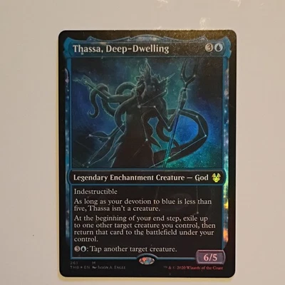Wizards of the Coast MTG Thassa, Deep-Dwelling THB Mythic Foil ENG #261