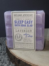 Bath.Haus Apothecary Aromatic Calming-Relax Sleep Easy Bath Soak Slab 7.04 oz