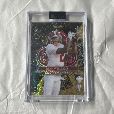 Wild Card Stacked Deck Ryan Williams Serial Numbered Football Card
