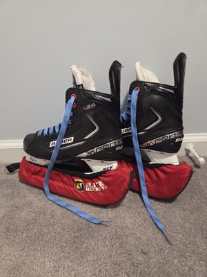 Bauer Vapor X Ice Hockey Skates Junior Size 3D Black TUUK Tapered Fit