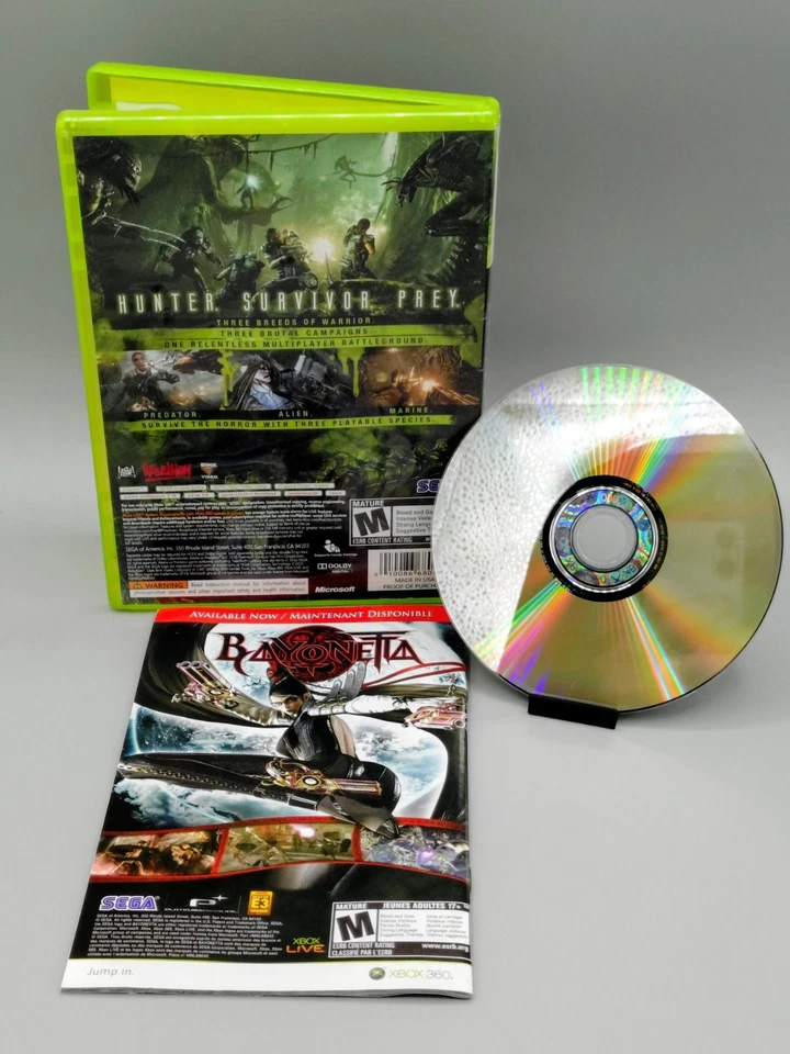 Alien vs Predator AVP (Xbox 360) CIB COMPLETE & TESTED🇨🇦 - Image 2 of 2