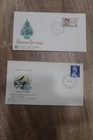 1961 AUSTRALIA CHRISTMAS FDC COVER + NELLIE MELBA FDC COVER