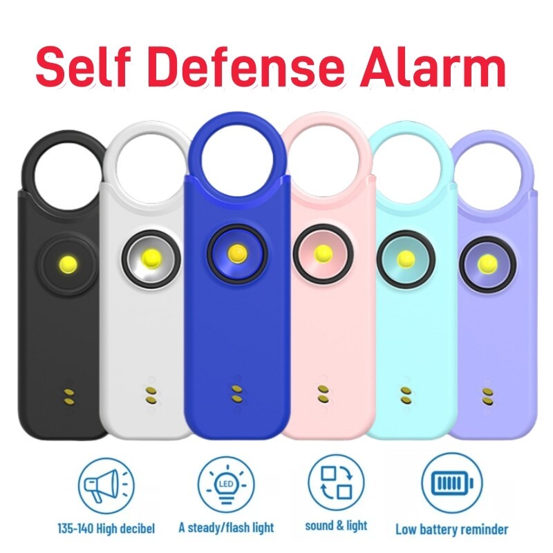 Personal Self Defense Alarm 130 d B Self Defense Siren Safety Alarm For Women Kid photo