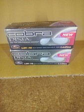 COBRA Didts # 1 & 2 Golf Balls COBRA BALL..DISTANC Ladies. New Old Stock.