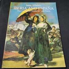 Sheet Music Piano Solo Albniz Suite Iberia Suite Spain Dover Shaden NPA8