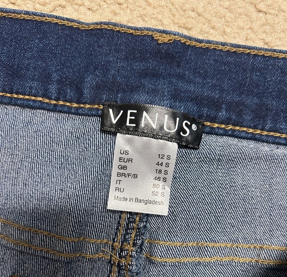 Venus Jeans- Women's Size 12 short-Skinny | eBay