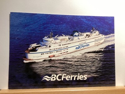 Queen of Coquitlam, BC Ferries: British Columbia, Canada - Vintage Postcard