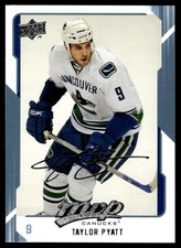 2008-09 Upper Deck MVP Taylor Pyatt Vancouver Canucks #287