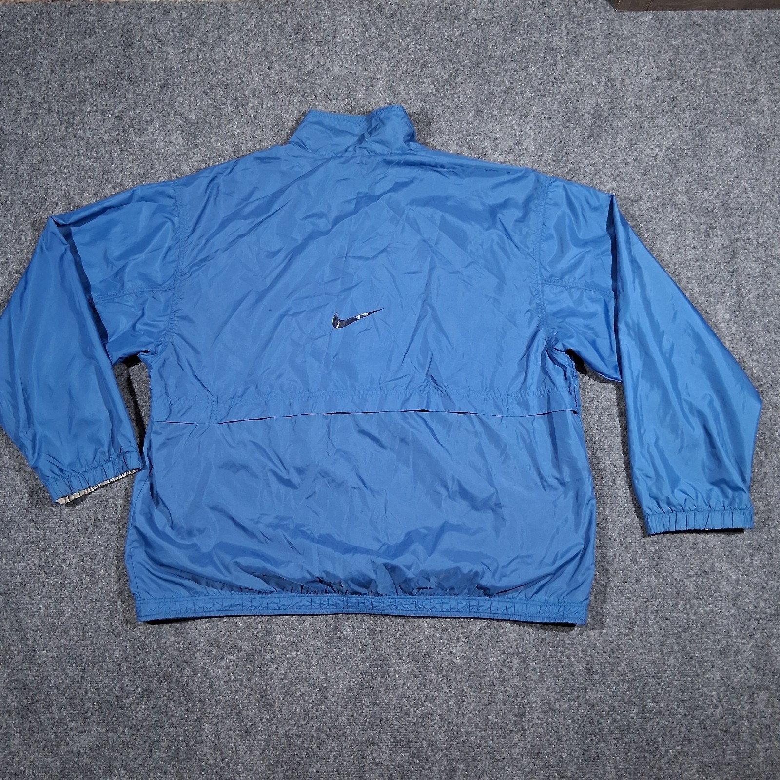 SACAI X NIKE Giacca a vento vintage Nike reversibile XL bianca etichetta tasche full zip ventilata