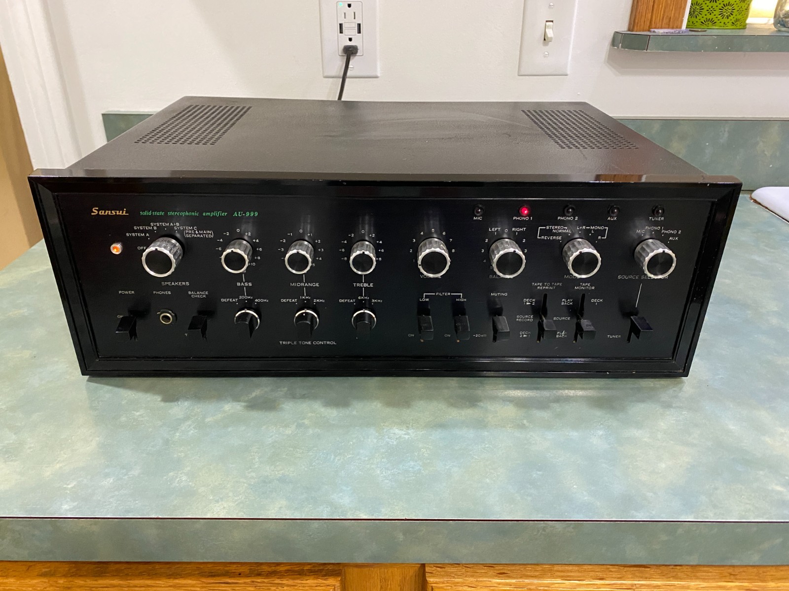 SANSUI AU-999 Integrated Amplifier - Restored