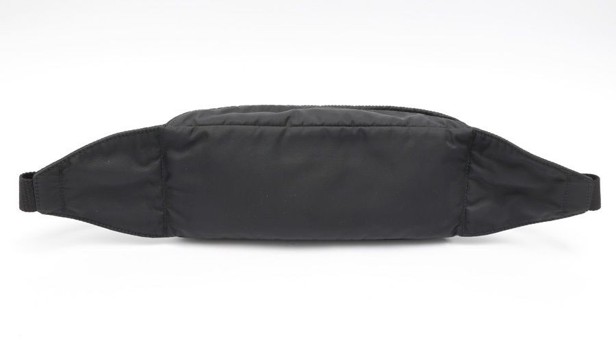 Prada Re-Nylon Belt Bag Black Nylon Used 26x12cm From Japan thumbnail 3