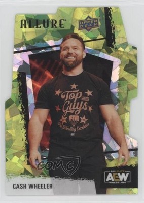 2022 Upper Deck Allure AEW Green Rainbow 31/99 Cash Wheeler #78 y0i