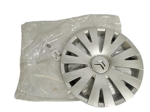 Enjoliveur De Roue Citroën C3 C4 C5 16 Pouces - Référence 9406F4 - Design Argenté Élégant Et Moderne