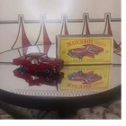 Matchbox Lesney 53 Mercedes-Benz 220 SE Coupe Red Diecast Car With Original Box.