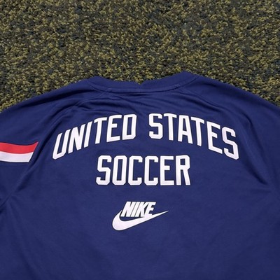 Nike USA National Team Pre-Match Navy Blue Soccer Jersey CD2582