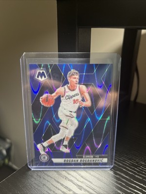 2024-2025 Panini Mosaic Bogdan Bogdanović Blue Wave Mosaic Prizm /149  