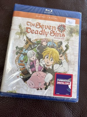 The Seven Deadly Sins, The complete Season 1  anime Blu-ray FUNimation NEW
