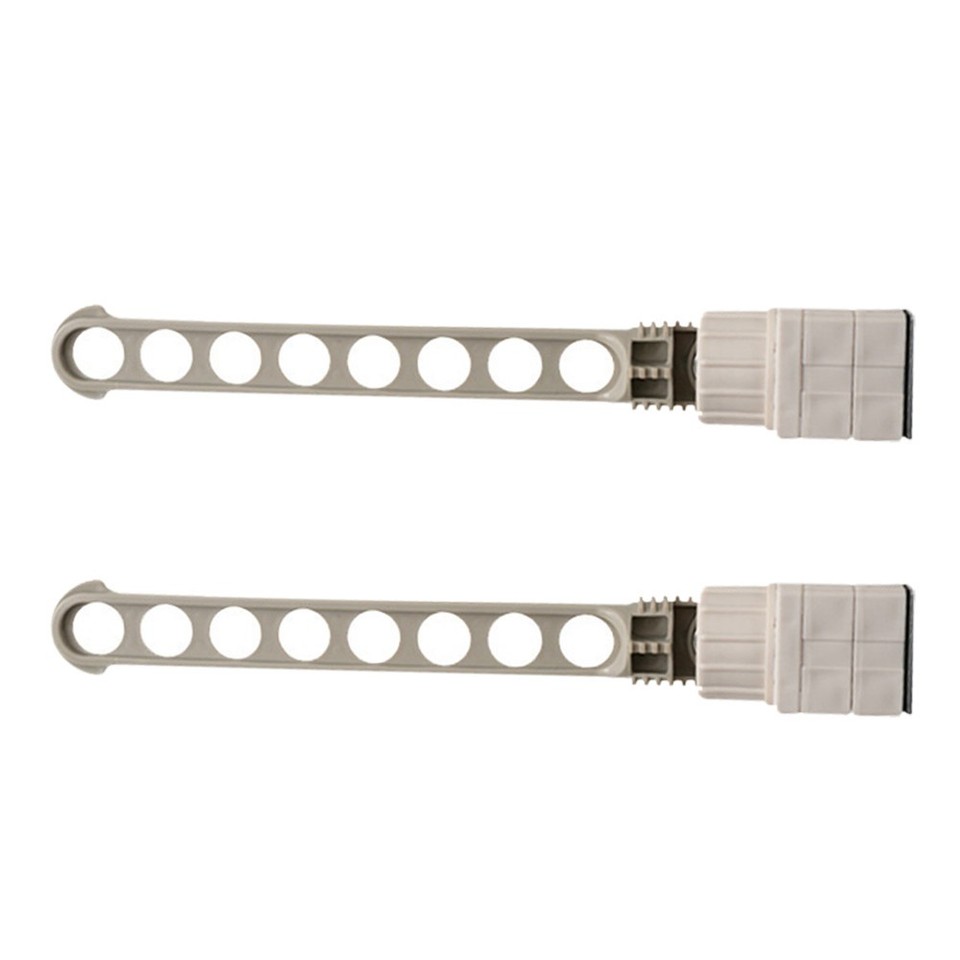 2 Pcs Laundry Rack Clothes Hanging Retractable Drying Clothing Racks ...