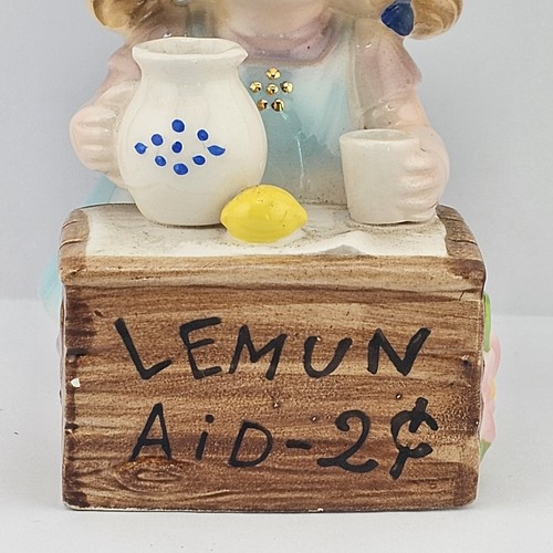 Josef Originals Happiness Is Series Lemun Aid Lemonade Stand Girl Figurine Lemon - Picture 3 of 14