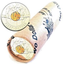  2020 AUSTRALIAN $2 DOLLAR FIRE FIGHTER SERVICE RAM ROLLS UNC 10k Mintage H/T