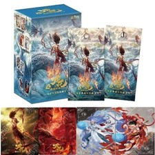 Tarjetas coleccionables Ne Zha 2 películas MOTONGNAOHAI niño demonio ruge el mar serie
