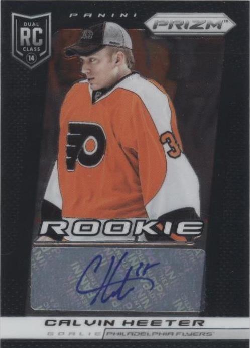 2013-14 Panini Rookie Anthology - Prizm Update Calvin Heeter #375 ...