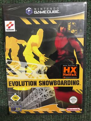 EVOLUTION SNOWBOARDING SEALED NINTENDO GAMECUBE RARE PAL UK