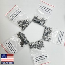 50PCS 10 -24 304 Stainless Steel Hex Machine Screw Nuts