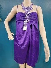 SIZE 6 LM COLLECTION (NEW) Purple Cocktail/Prom Dress INVPV1326