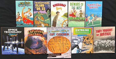 5th - 6th  Grade - RIGBY - Level V - STUDENT READERS (10 Books) (2020)