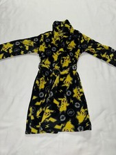 Pokemon Pikachu Kids Cozy Bathrobe Youth Size Medium