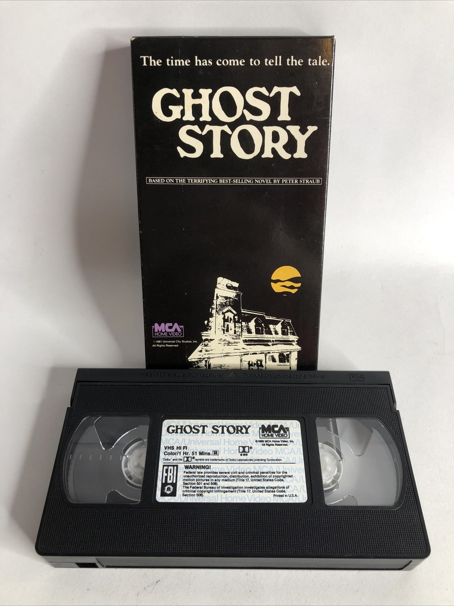 Ghost Story VHS 1981, 1996 release Fred Astaire Horror Halloween Peter  Straub