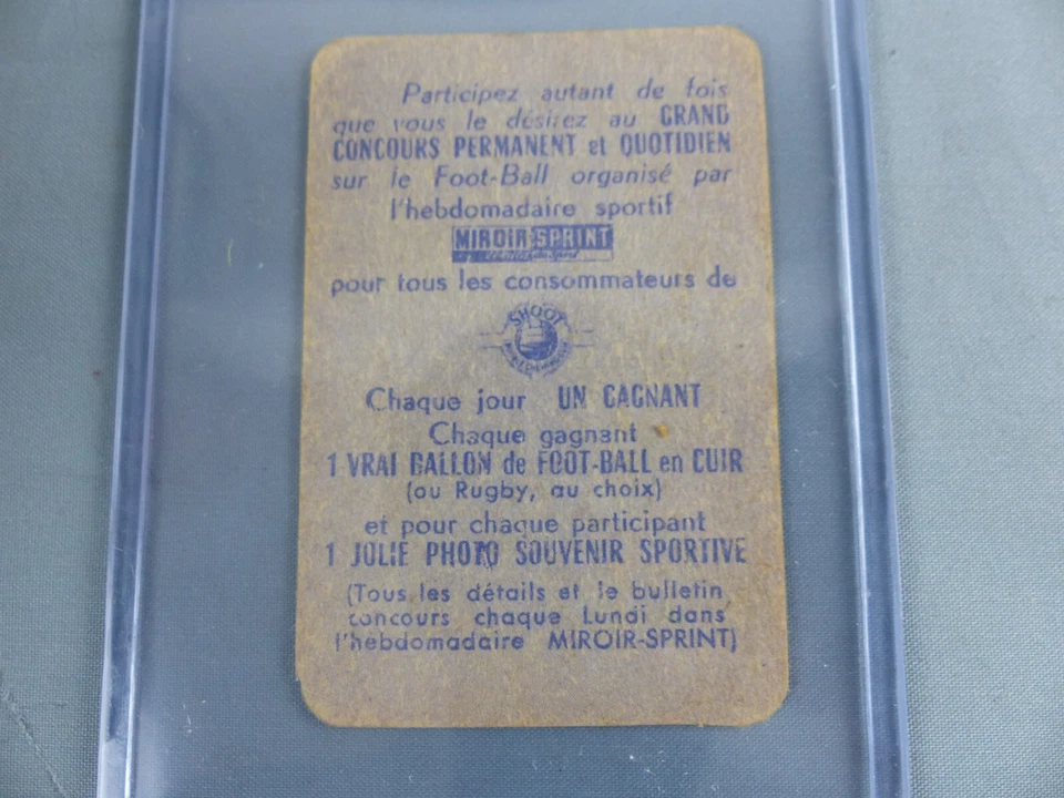 MIROIR SPRINT carte football PELE SANTOS # 74 vers 1960 ORIGINALE - Photo 2/4