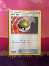 Pokemon Card Nest Ball Sun & Moon Uncommon 123/149 NM