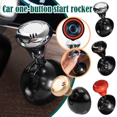 Car One Button Start Lever, Car Push to Engine Start Stop Button Rocker