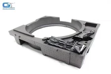 2015-2018 AUDI Q3 TRUNK FLOOR SPARE WHEEL JACK & STORAGE TRAY & TOOLS OEM