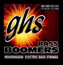 GHS 5ML-DYB Boomers Bass Guitar Strings long scale 5-string set gauges 45-125