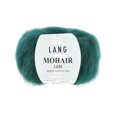 Lang Yarns MOHAIR LUXE Fil De Laine Foncé Vert 218 - Photo 1/4